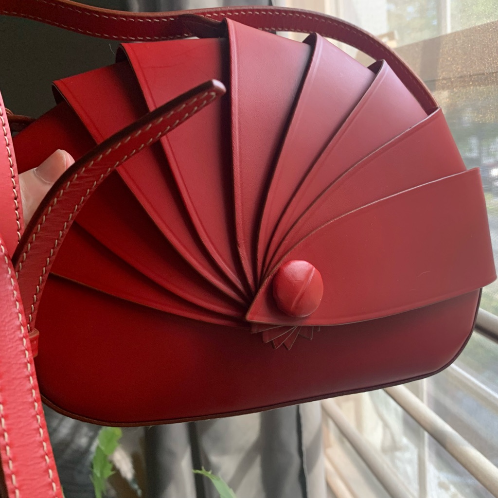 Chic Red Nwt Boldrini Selleria Dafne